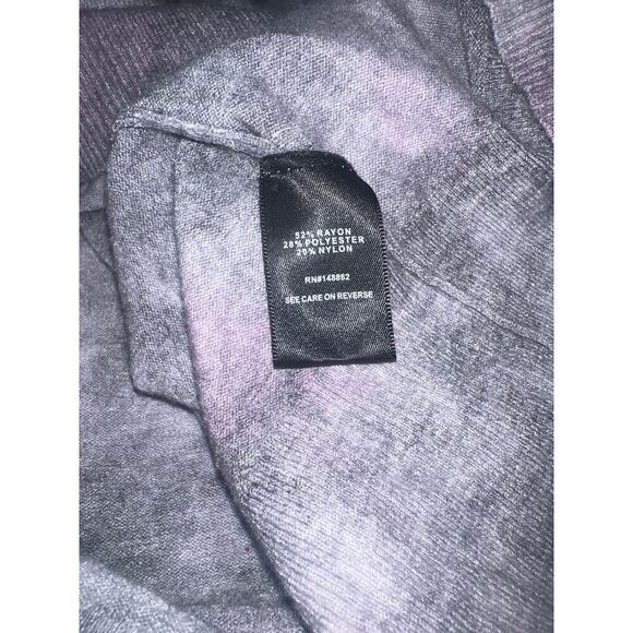 Torrid Pullover Drop Shoulder V-Neck Sweater in Tie Dye Size 2 - Picture 8 of 8